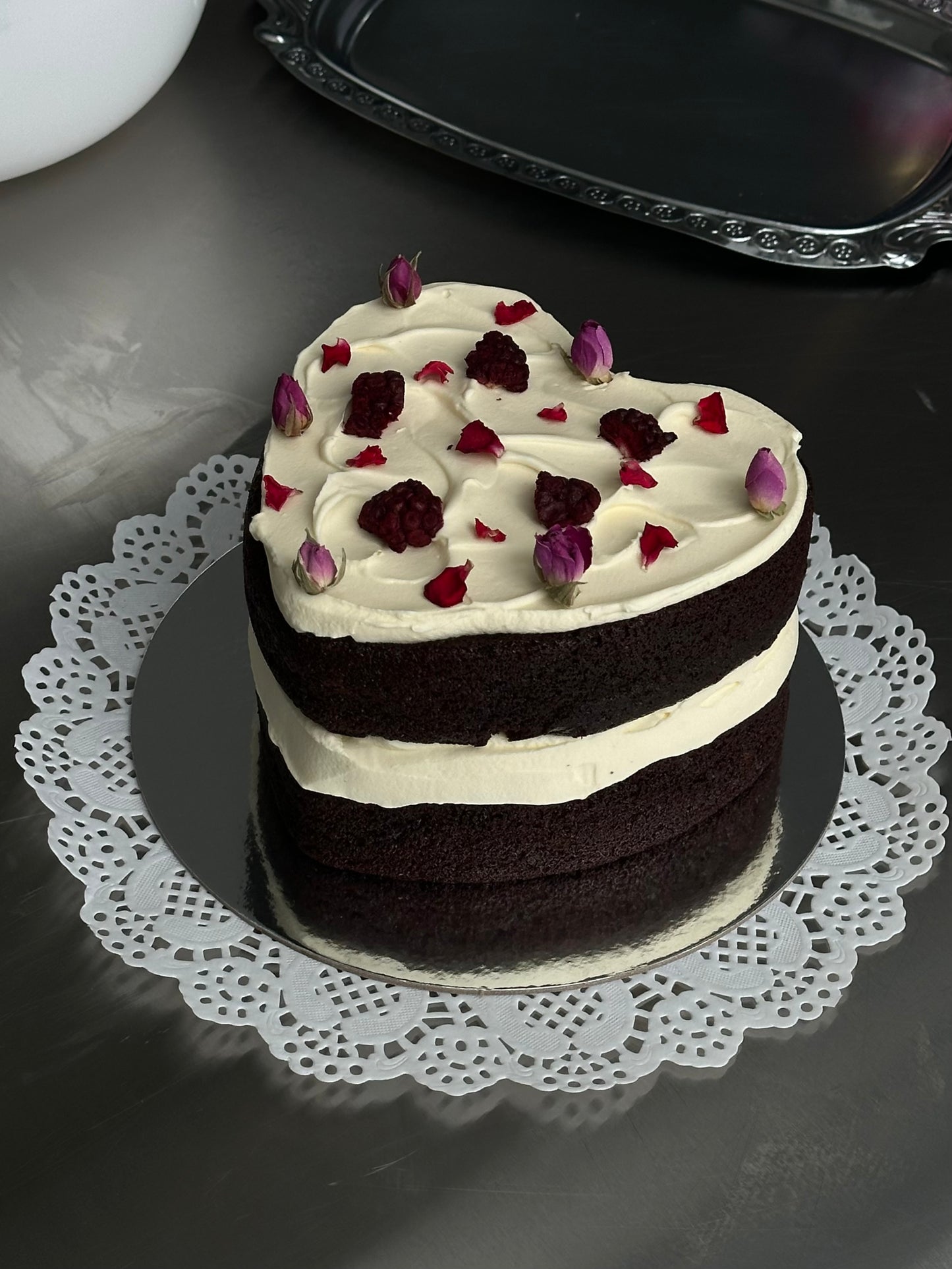 Chocolate, Boysenberry & Mascarpone - Everyday Cake